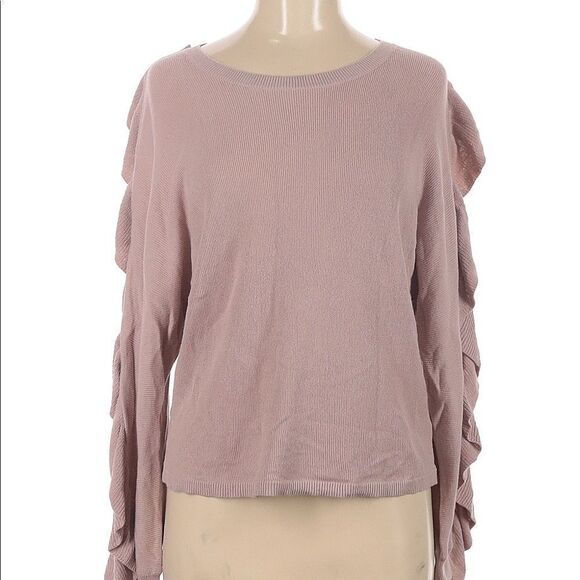Leith Sweaters - NWOT Anthropologie leith ruffle sleeve sweater